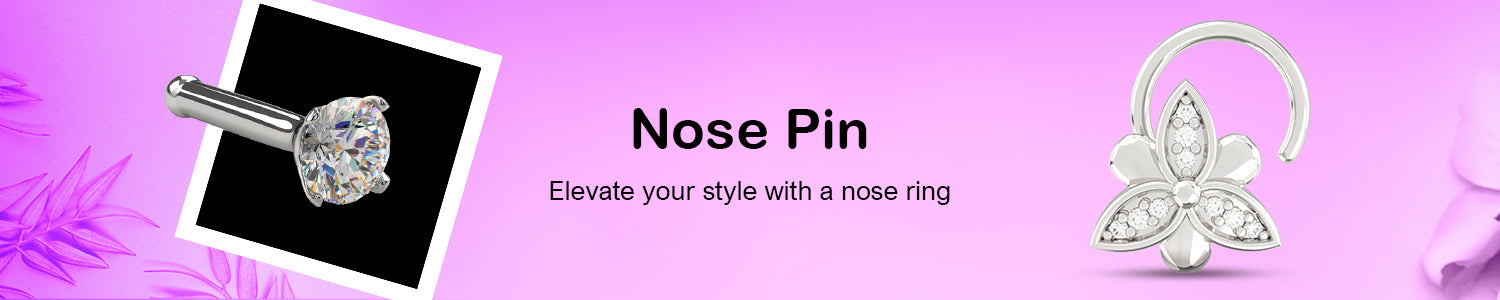Silver Nose pin/ Nose Ring for Women