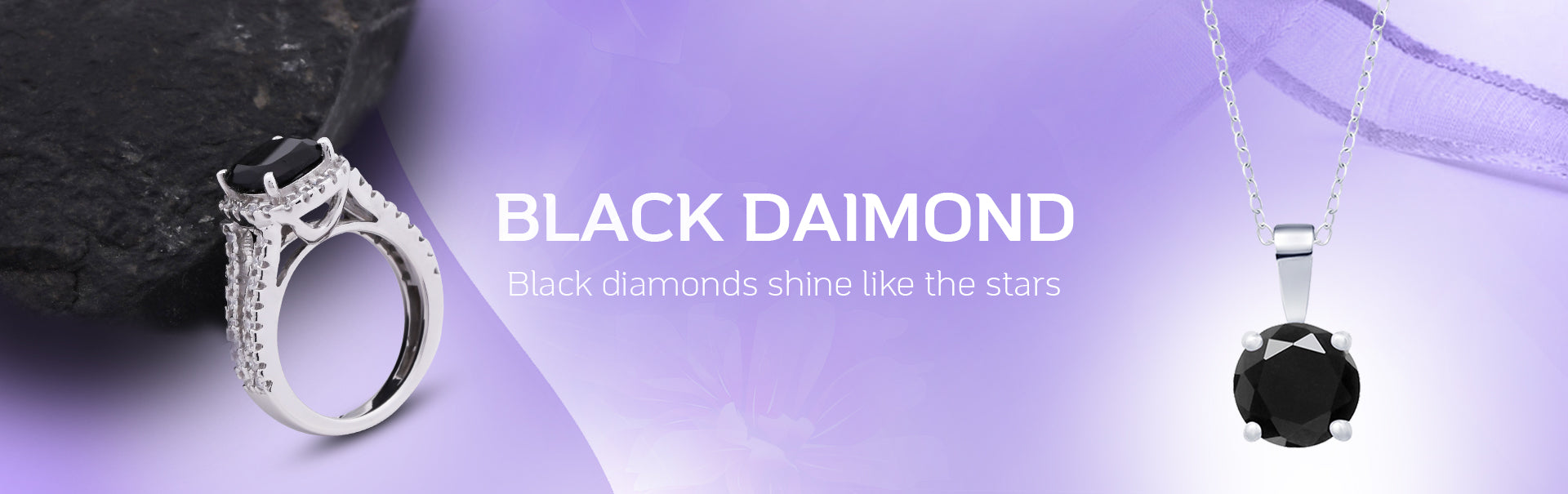 Buy Black Diamond Jewellery Online in India Zalkari
