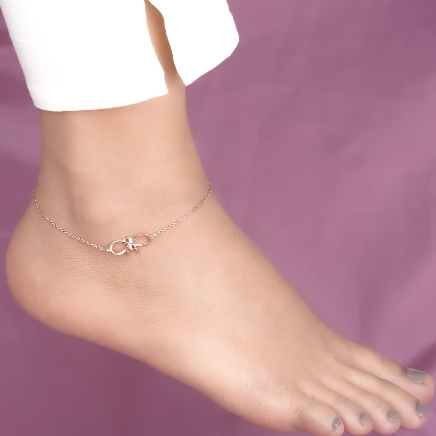 Silver Anklet For Women