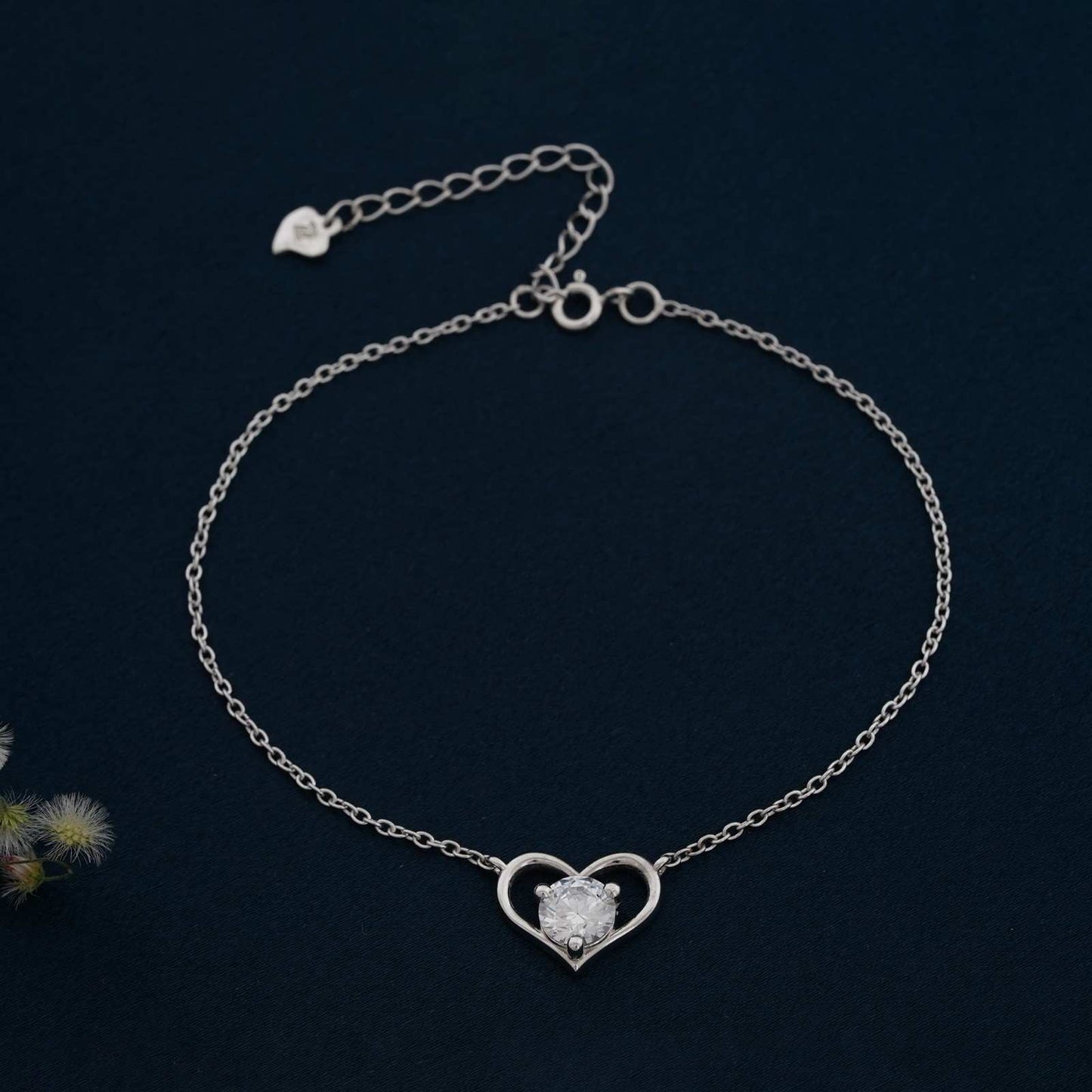 anklets for women silver