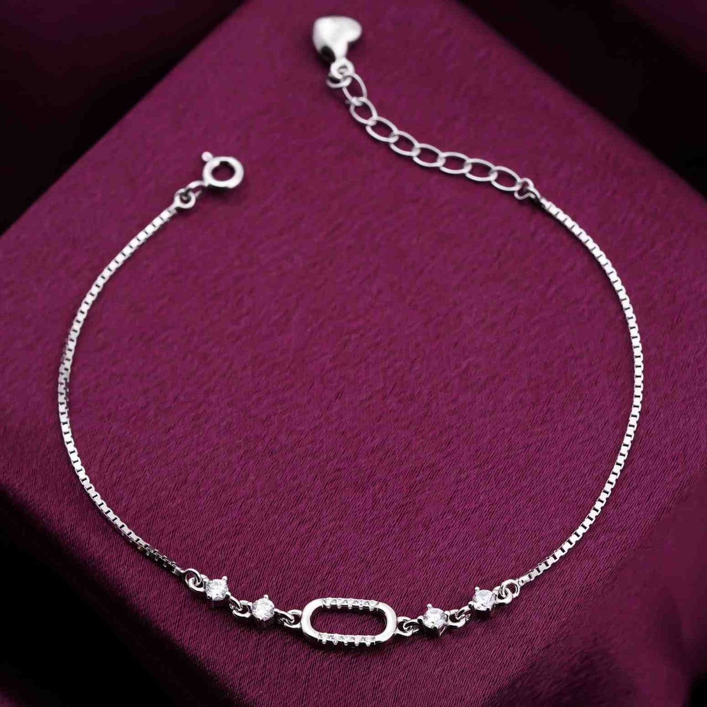 Silver Bracelet For Women, Silver Bracelet For Men, Diamond Bracelet,