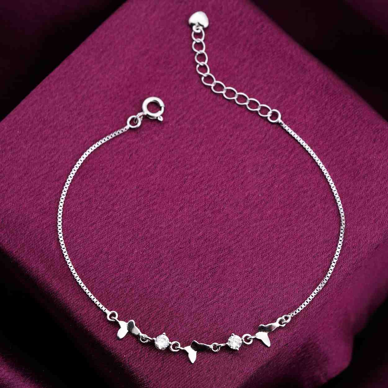 Silver Bracelet For Women, Silver Bracelet For Men, Diamond Bracelet,