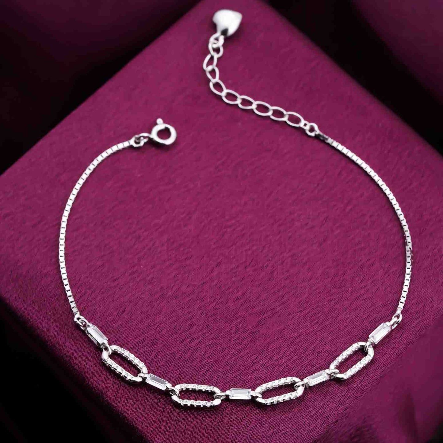 Silver Bracelet For Women, Silver Bracelet For Men, Diamond Bracelet,
