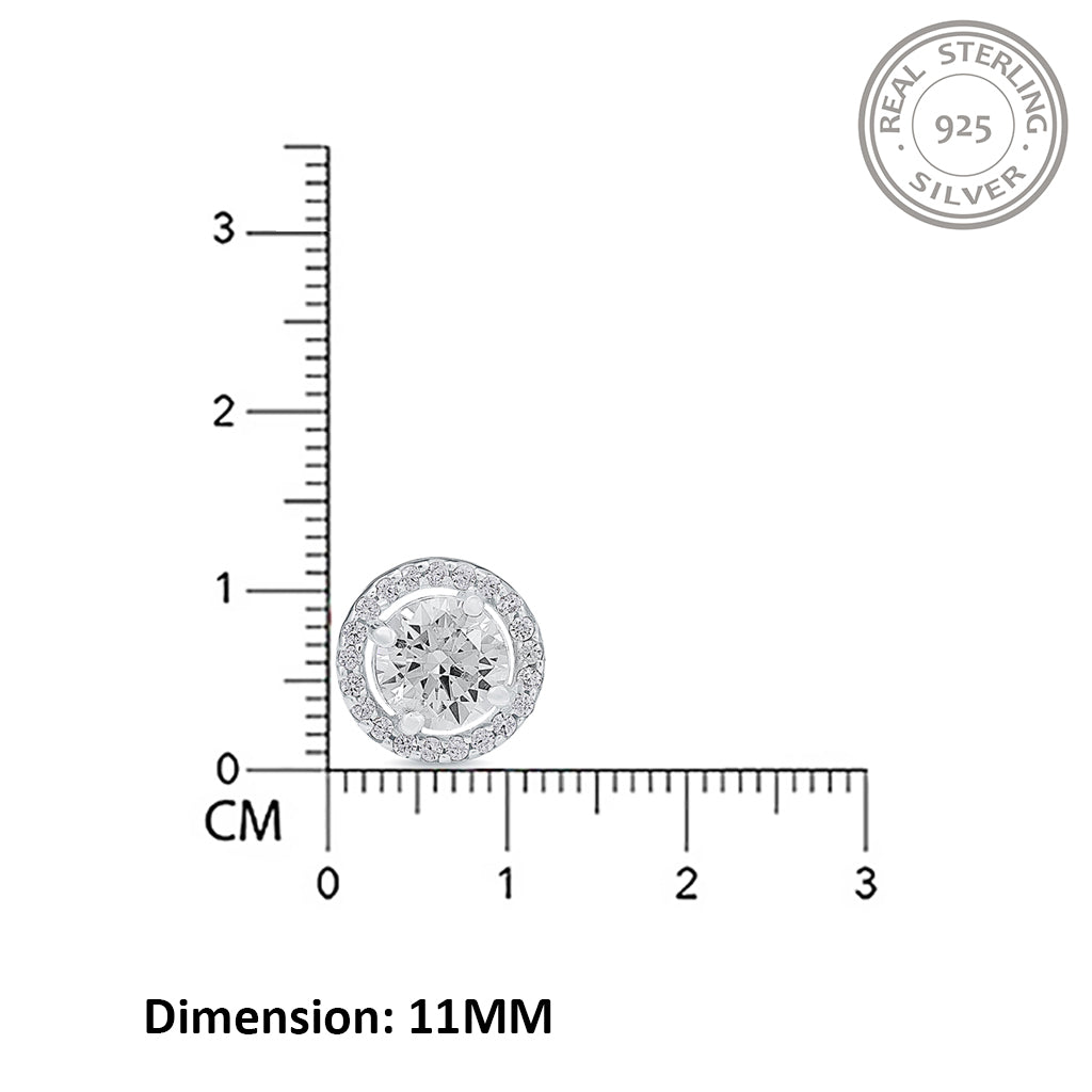 Silver Stud earrings for women