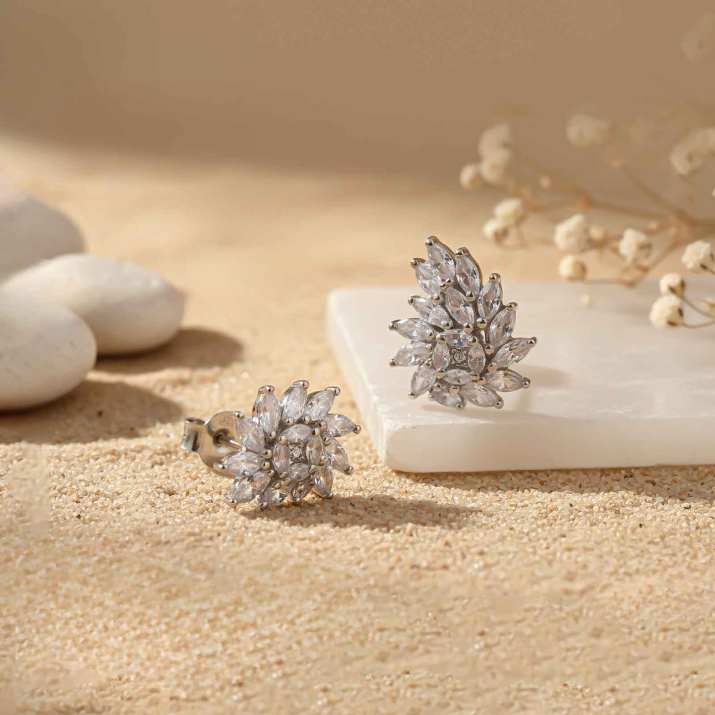 Silver Sweet Candy Stud Earrings