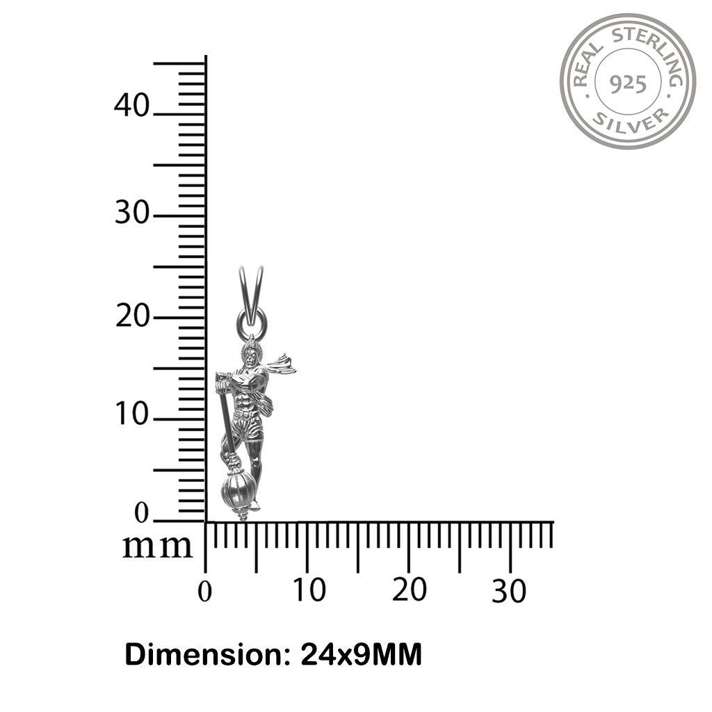 925 sterling Silver God Pendant