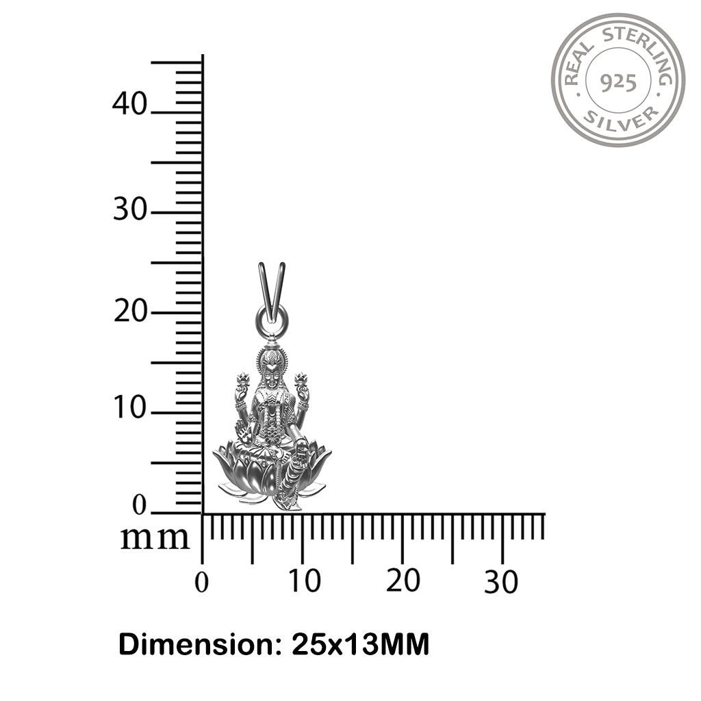 925 sterling Silver God Pendant