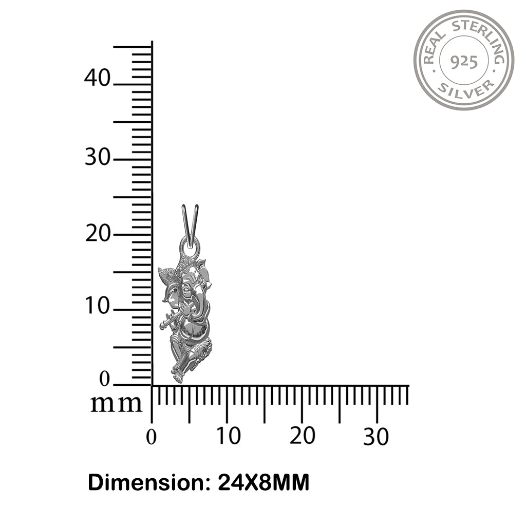 925 sterling Silver God Pendant