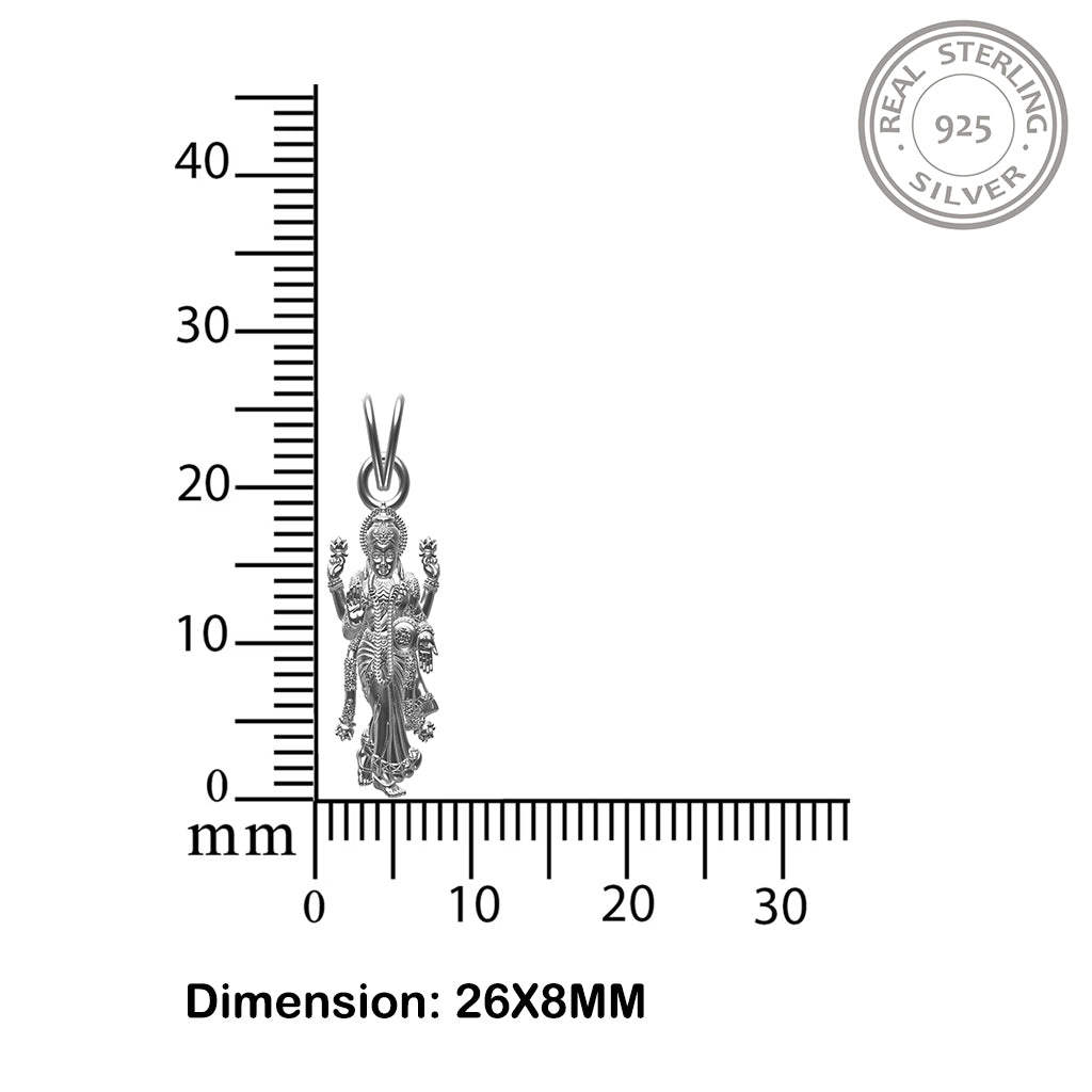 925 sterling Silver God Pendant