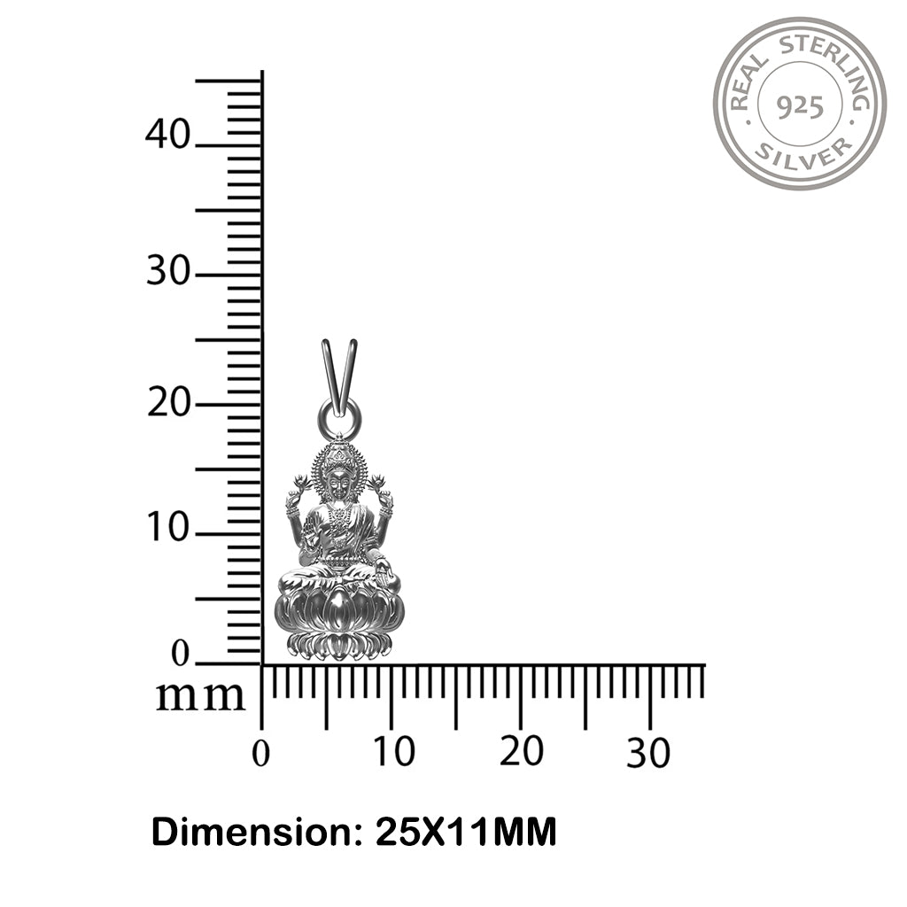 925 sterling Silver God Pendant