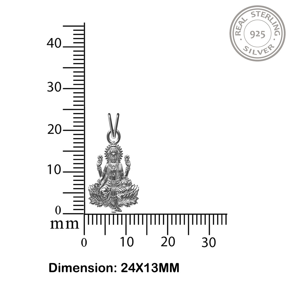 925 sterling Silver God Pendant