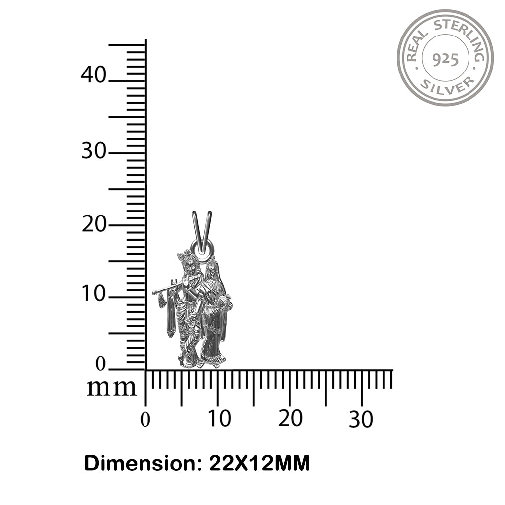 925 sterling Silver God Pendant