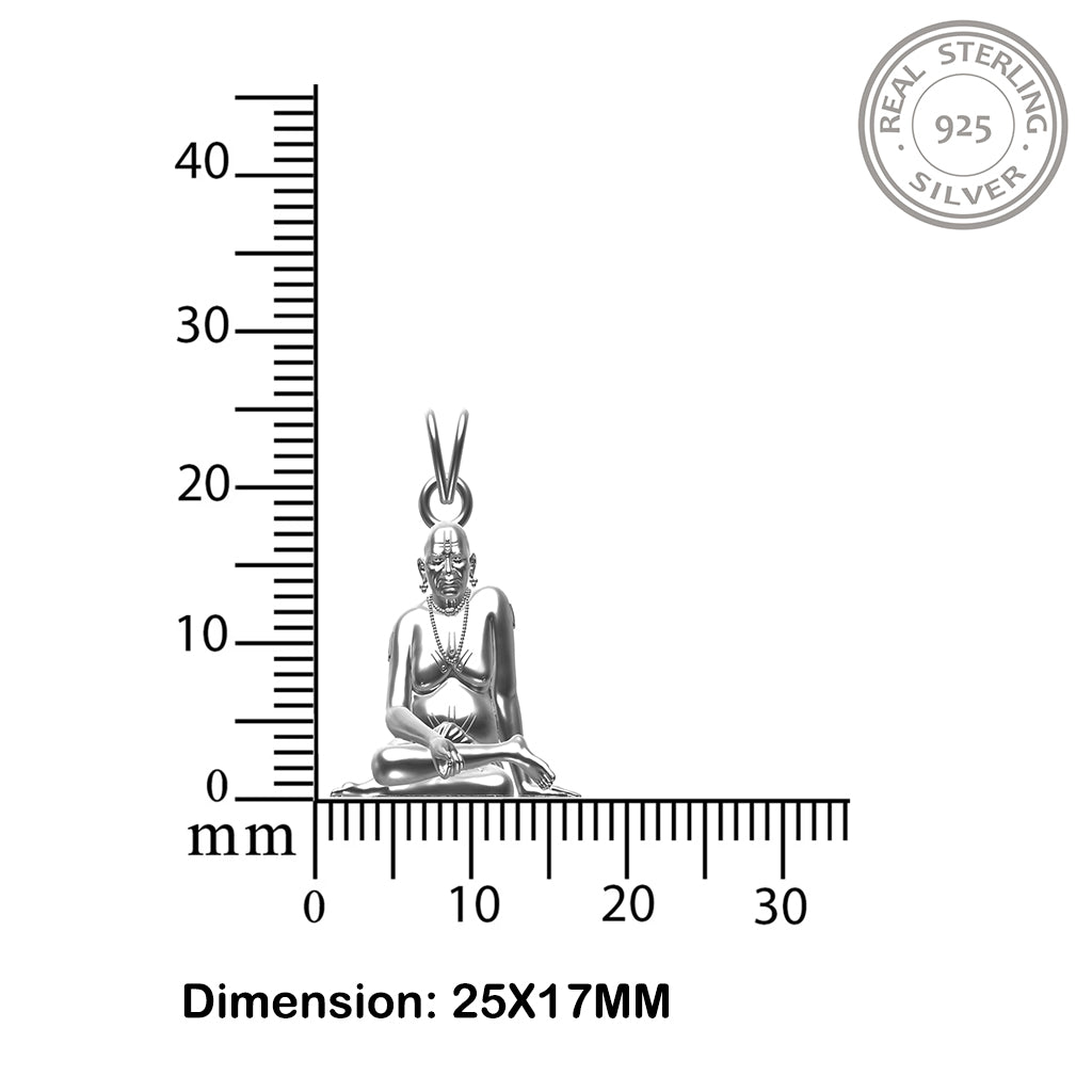 925 sterling Silver God Pendant