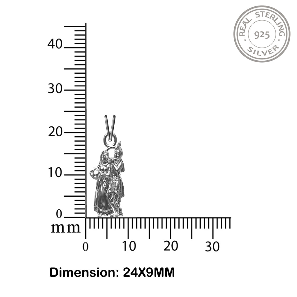 925 sterling Silver God Pendant