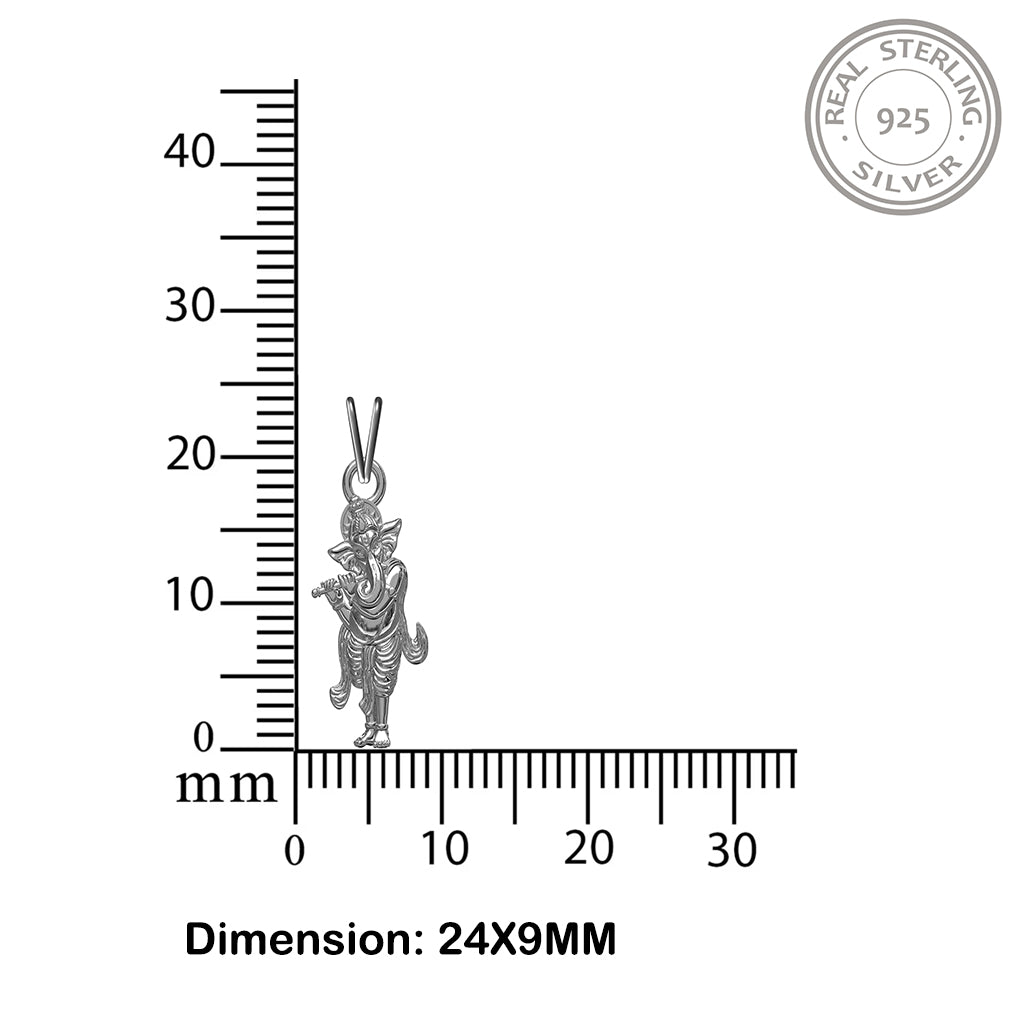 925 sterling Silver God Pendant