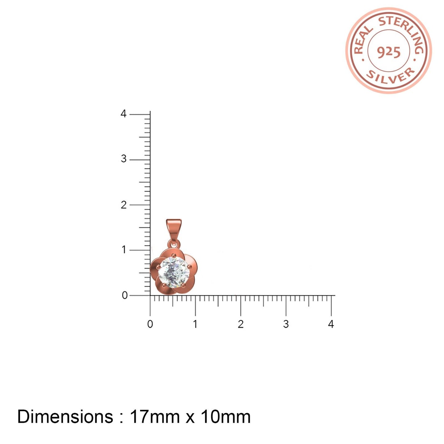 925 sterling silver pendant for women & girls