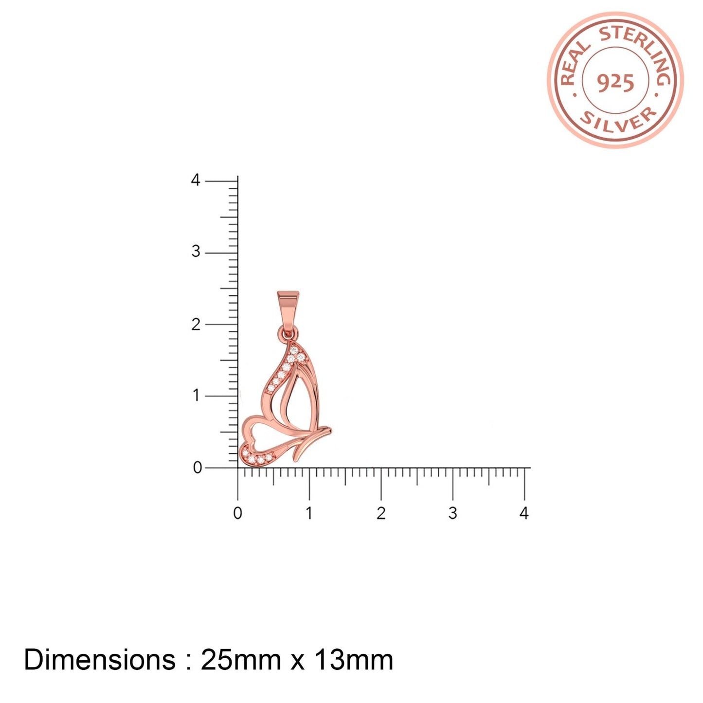 925 sterling silver pendant for women & girls