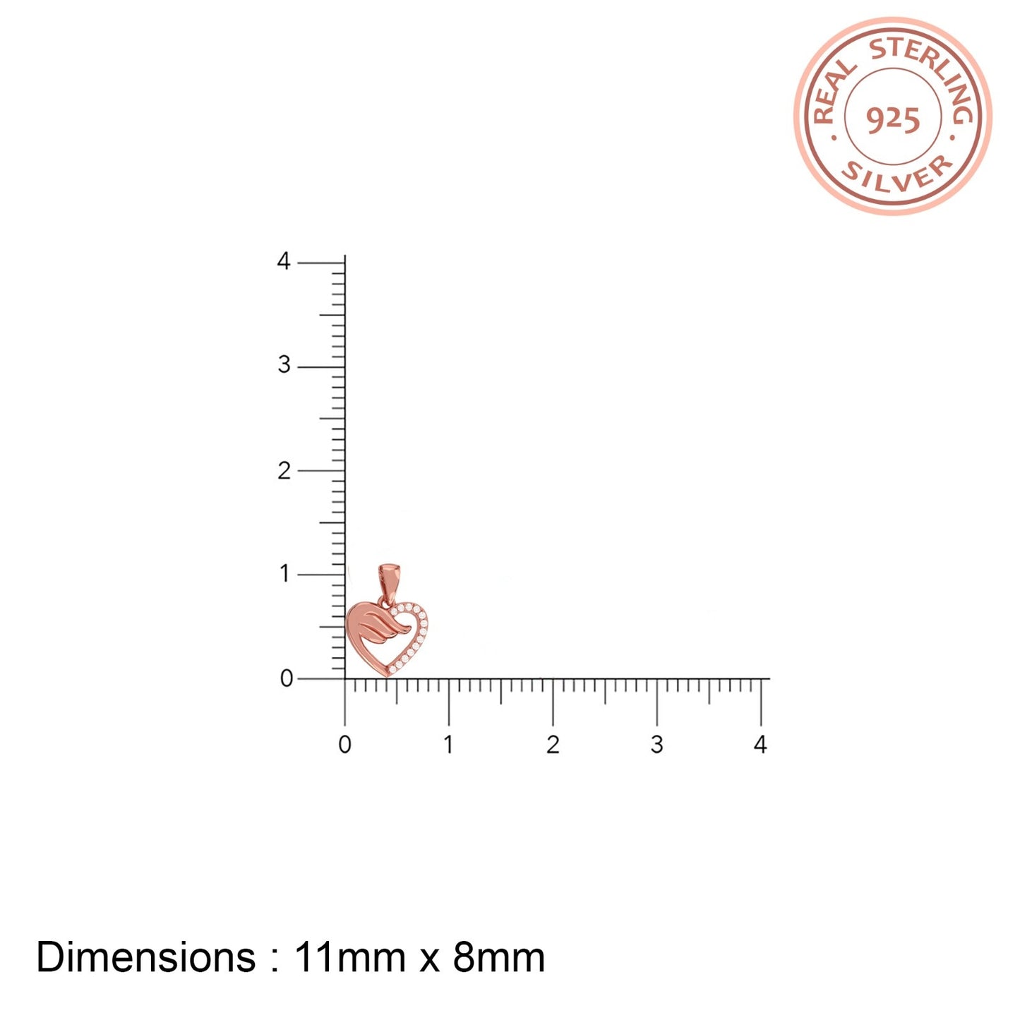 925 sterling silver pendant for women & girls