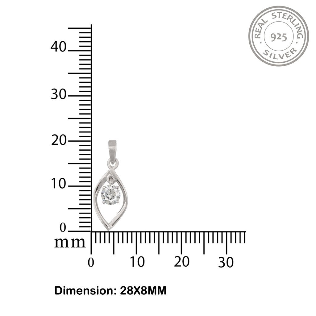 925 sterling silver pendant for women & girls