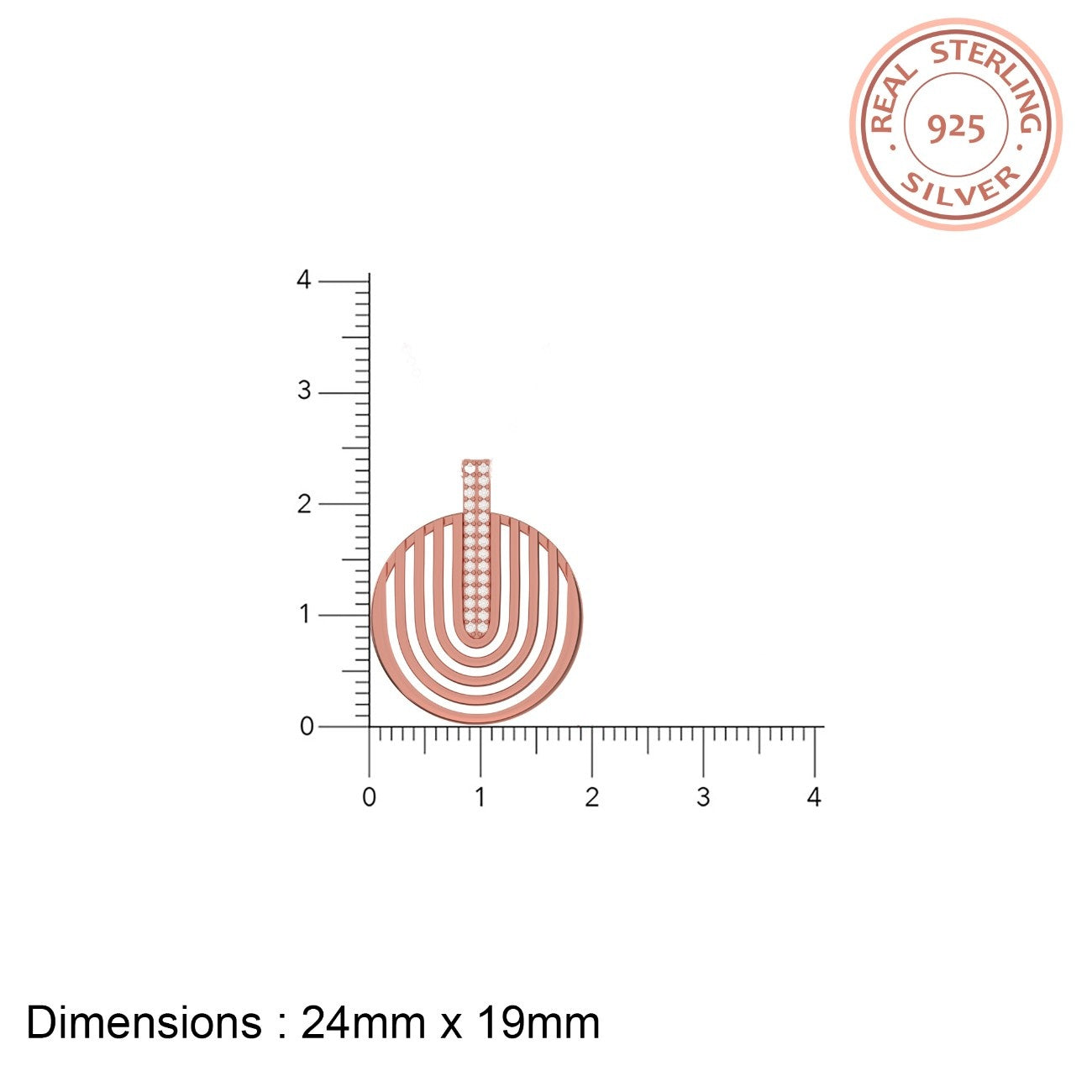 925 sterling silver pendant for women & girls