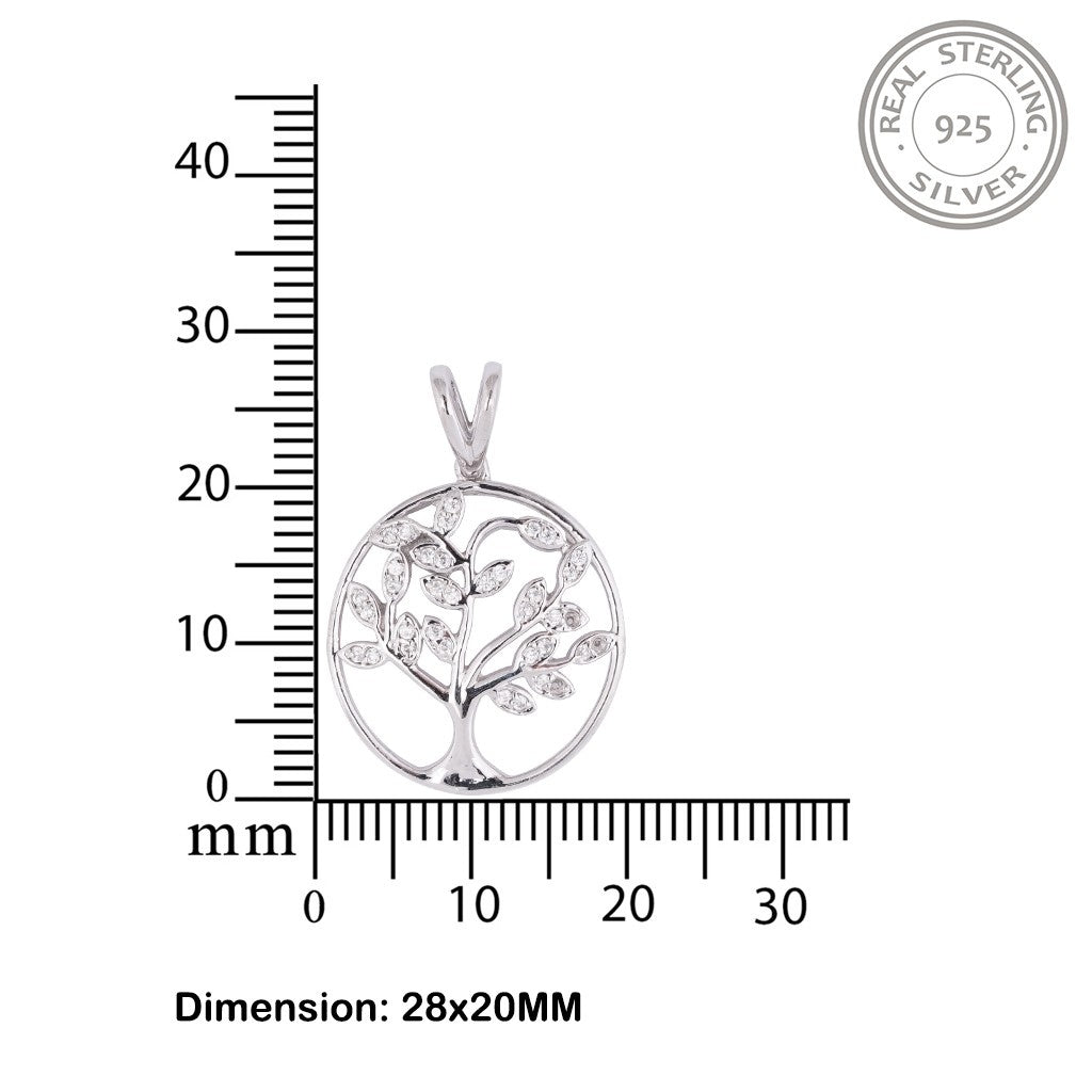 925 sterling silver pendant for women & girls