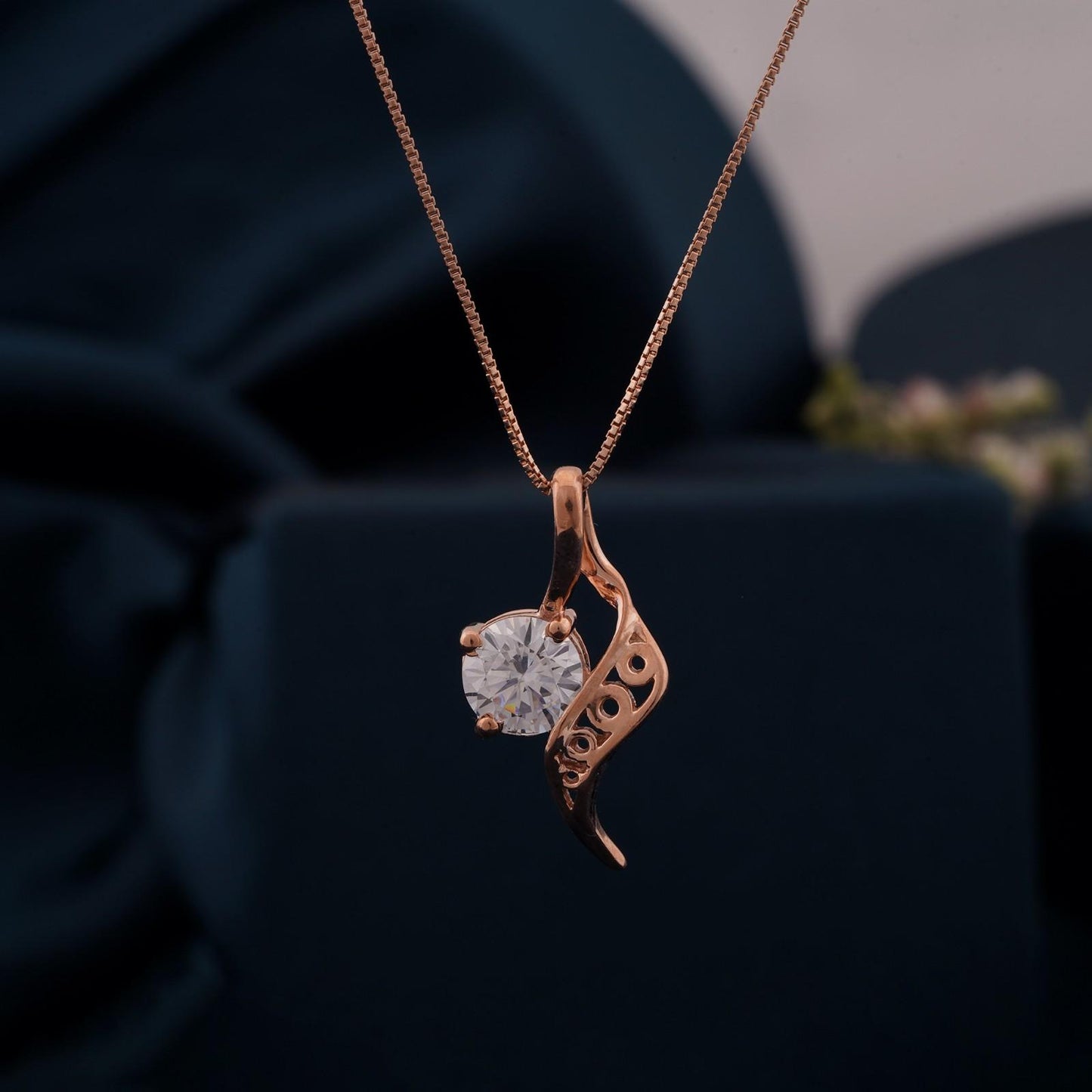 Silver Pendant neklcace For Women & Girls