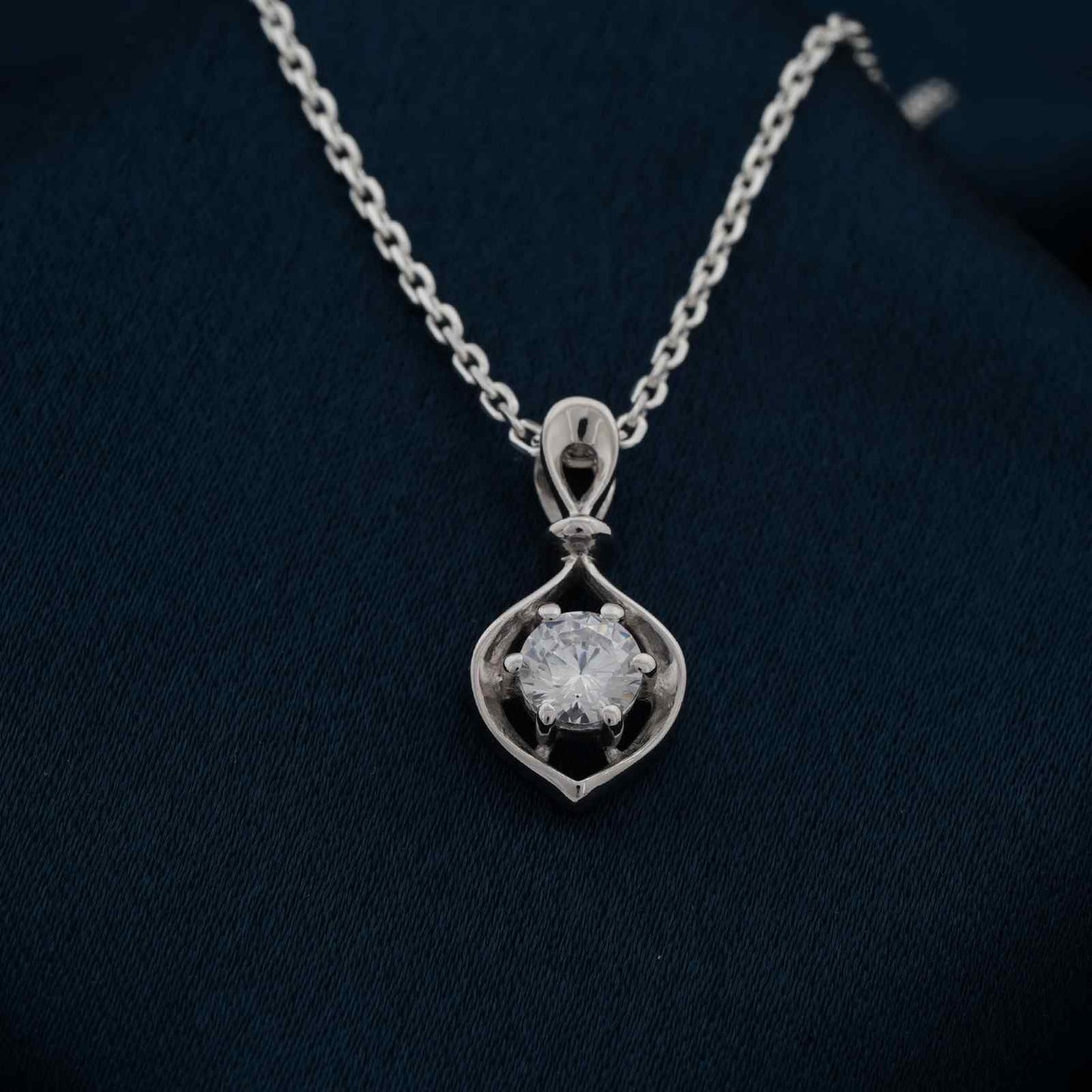 Silver Pendant For Women, Diamond Pendant, Gold Locket pendant