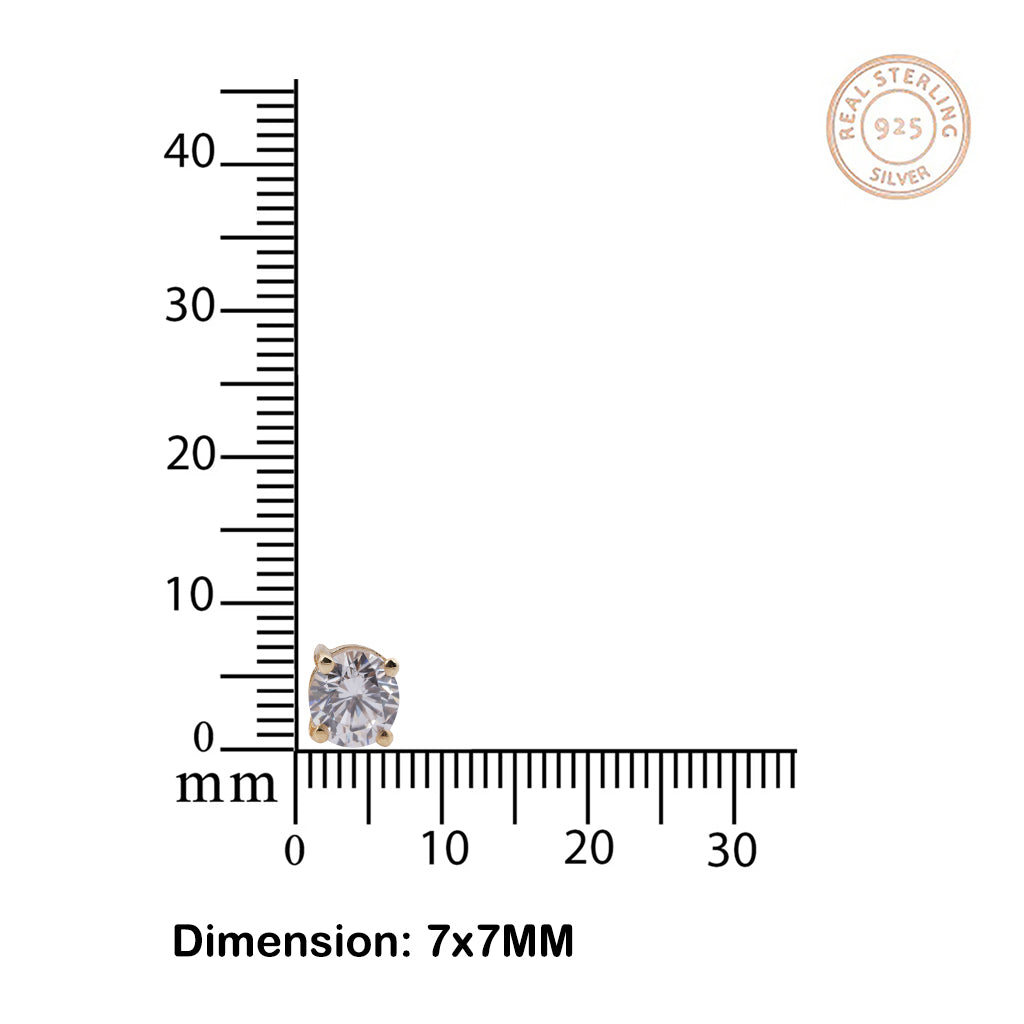 Silver Stud earrings