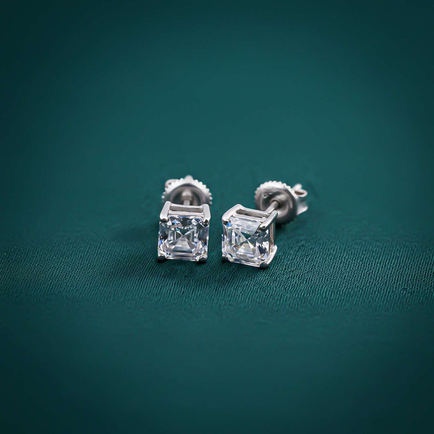 Silver Seeking Solace Stud Earrings