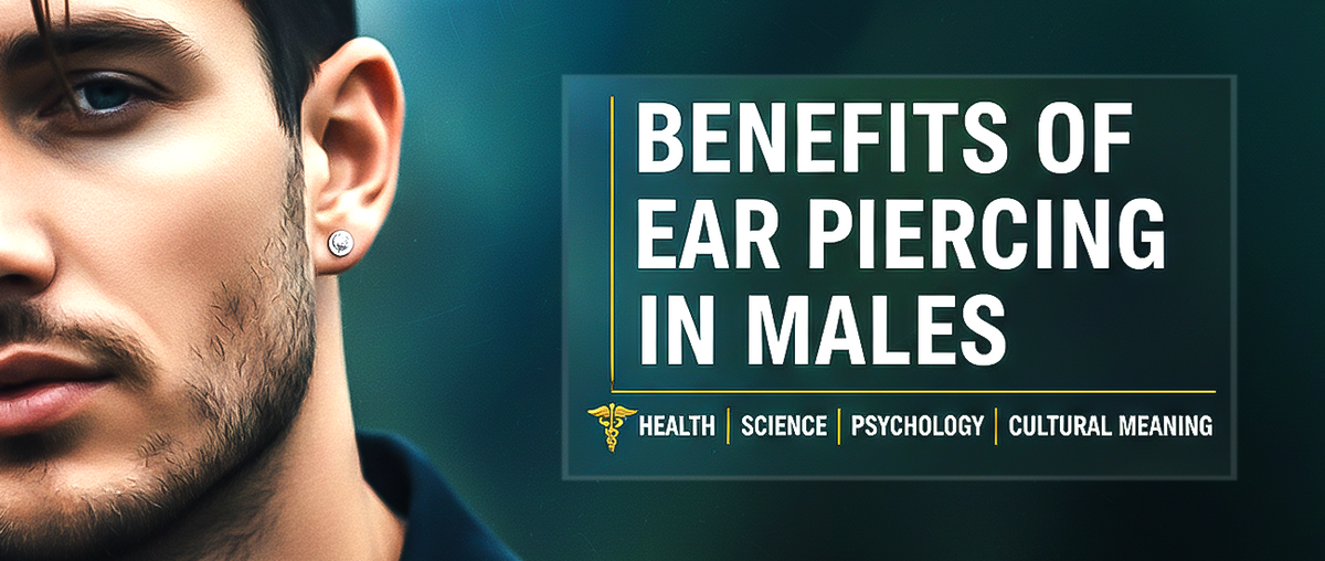 Benefits of Ear Piercing in Males: Health, Science, Psychology & Cultural Meaning