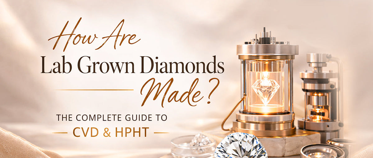 How Are Lab Grown Diamonds Made? The Complete Guide to CVD & HPHT