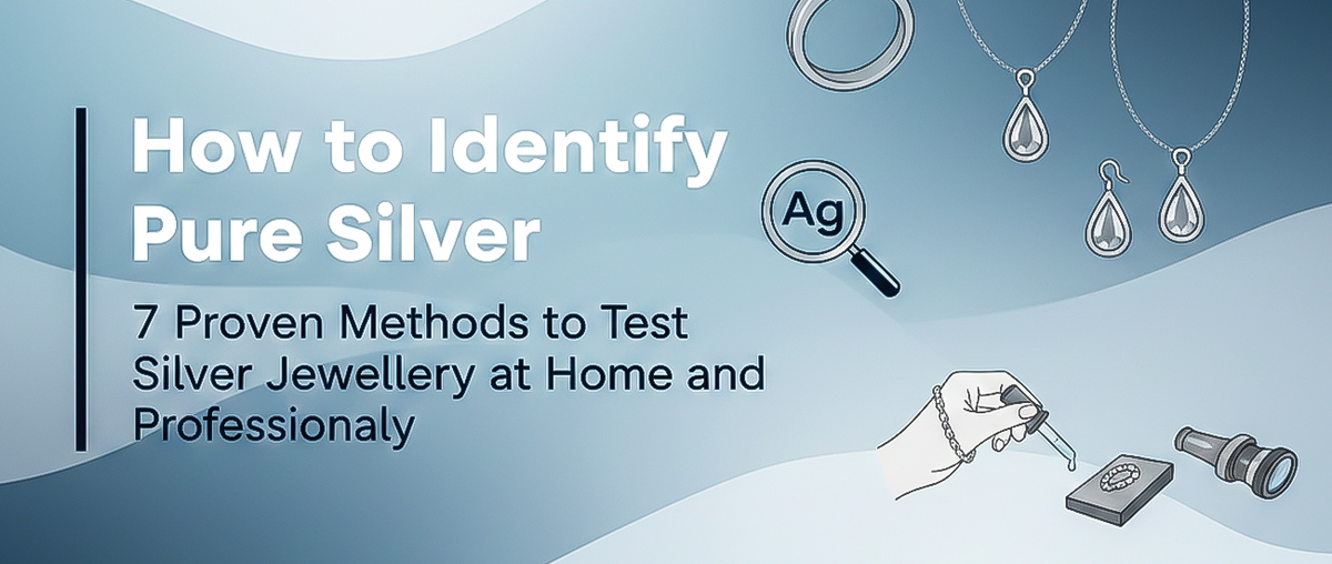 How to Identify Pure Silver: 7 Proven Methods to Test Silver Jewellery at Home and Professionally