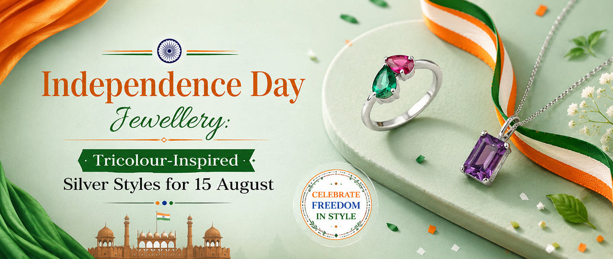 Independence Day Jewellery: Tricolour-Inspired Silver Styles for 15 August