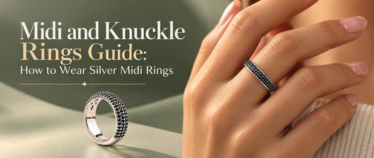 Midi and Knuckle Rings Guide: How to Wear Silver Midi Rings