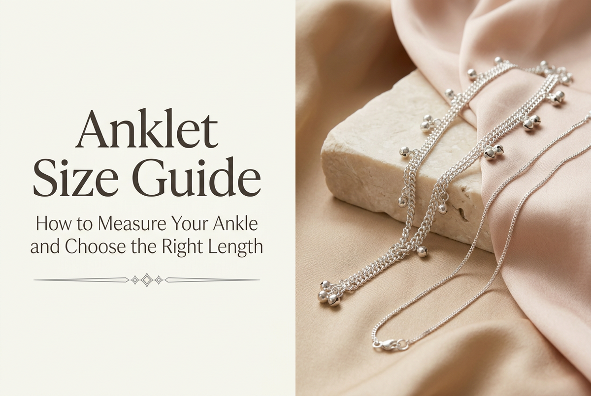 Anklet Size Guide: How to Measure Your Ankle and Choose the Right Length