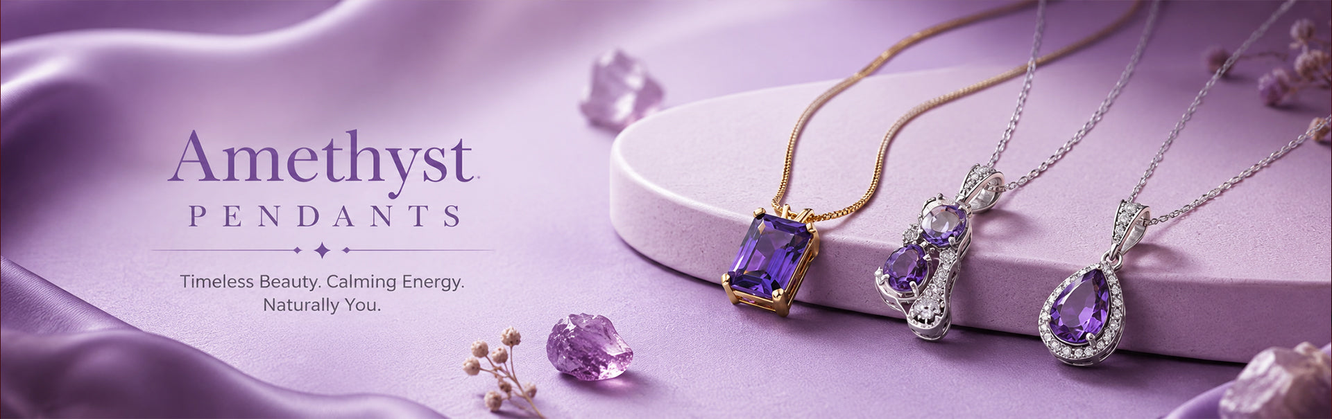 Amethyst Pendants