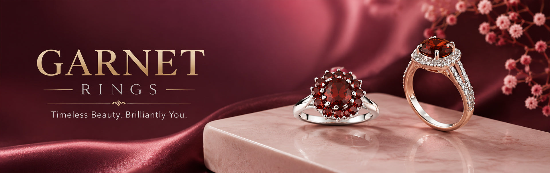 Garnet Rings