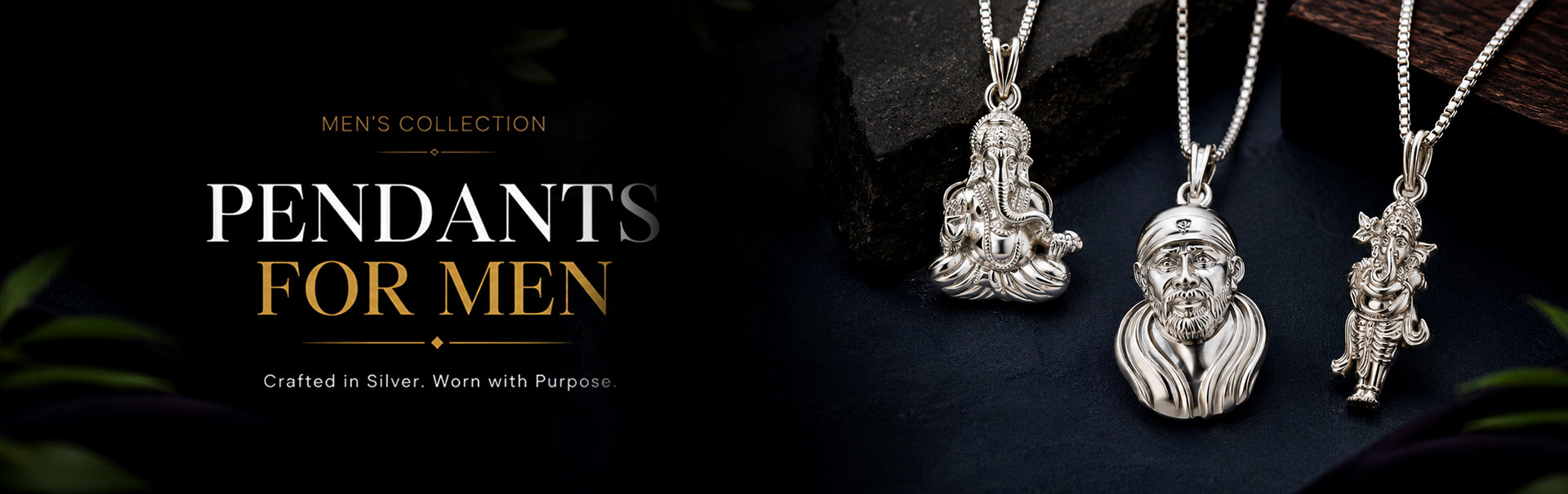Silver Pendant For Men