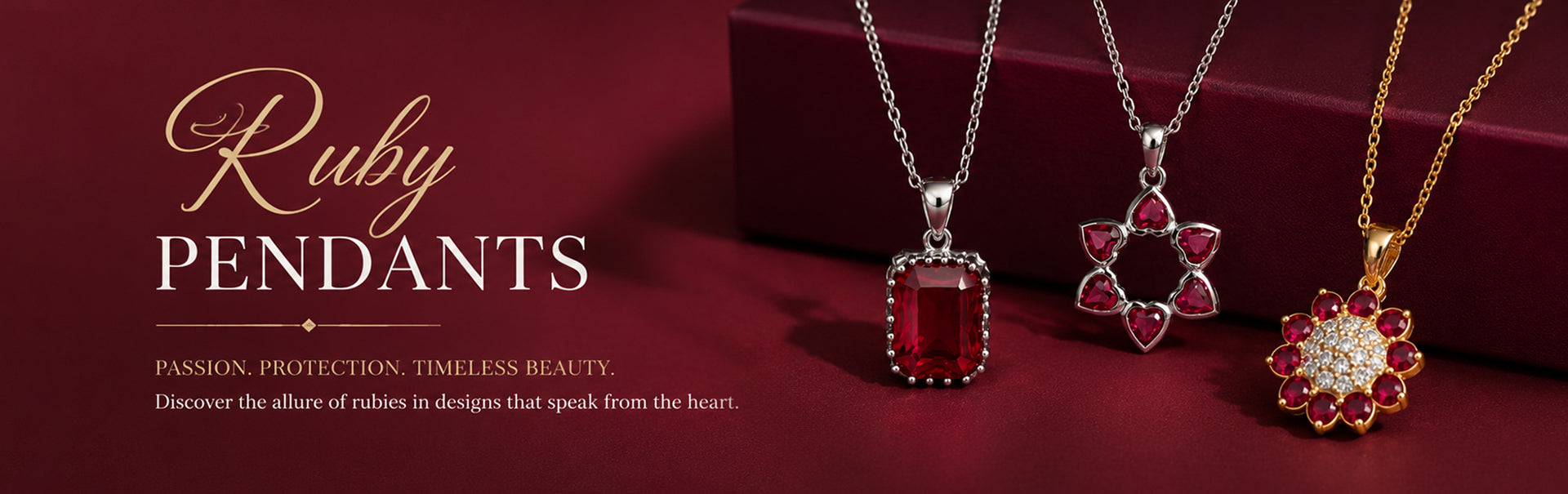 Ruby Pendants