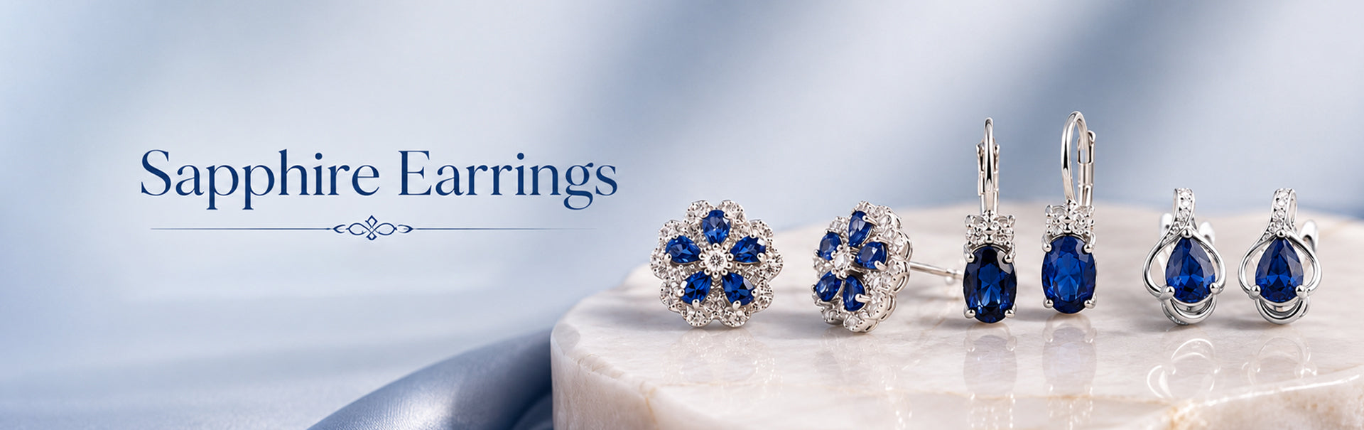 Sapphire Earrings