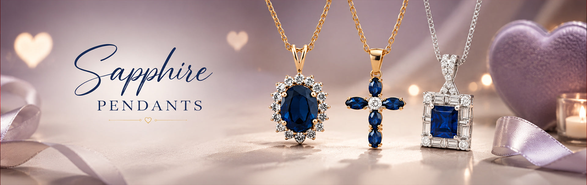 Sapphire Pendants