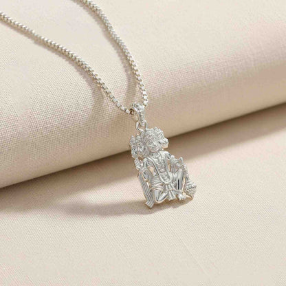 Silver God Panchmukhi Hanuman Pendant