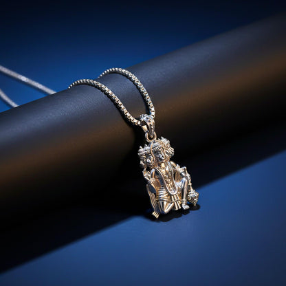 Silver God Panchmukhi Hanuman Pendant