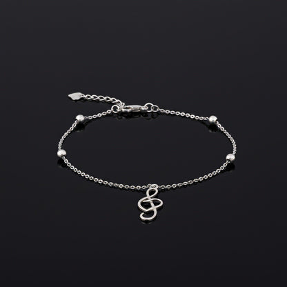 Silver Trendy Musical Anklet
