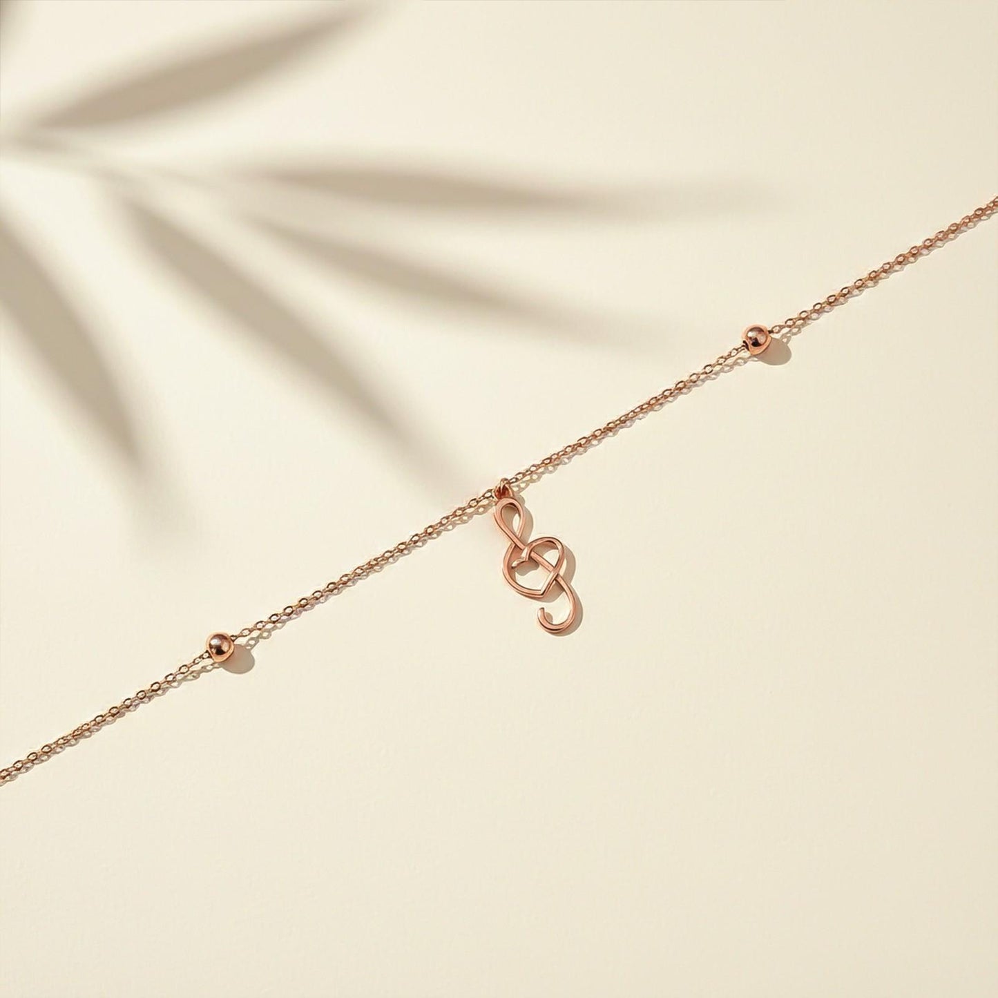 Double Tone Trendy Musical Anklet