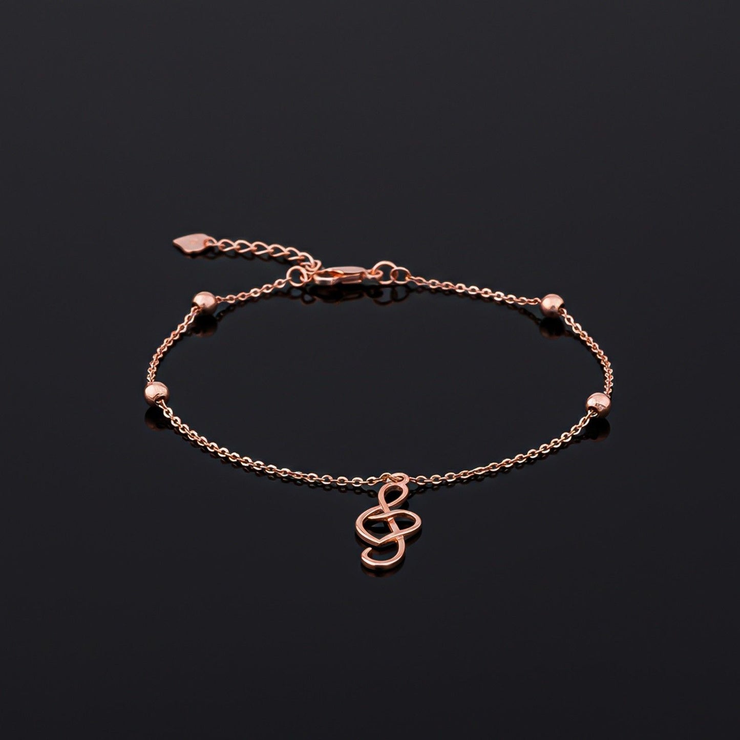 Double Tone Trendy Musical Anklet