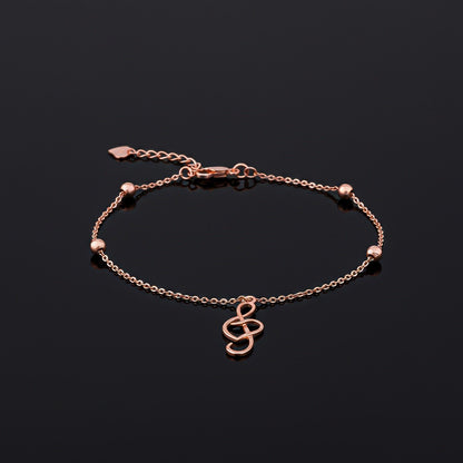 Double Tone Trendy Musical Anklet