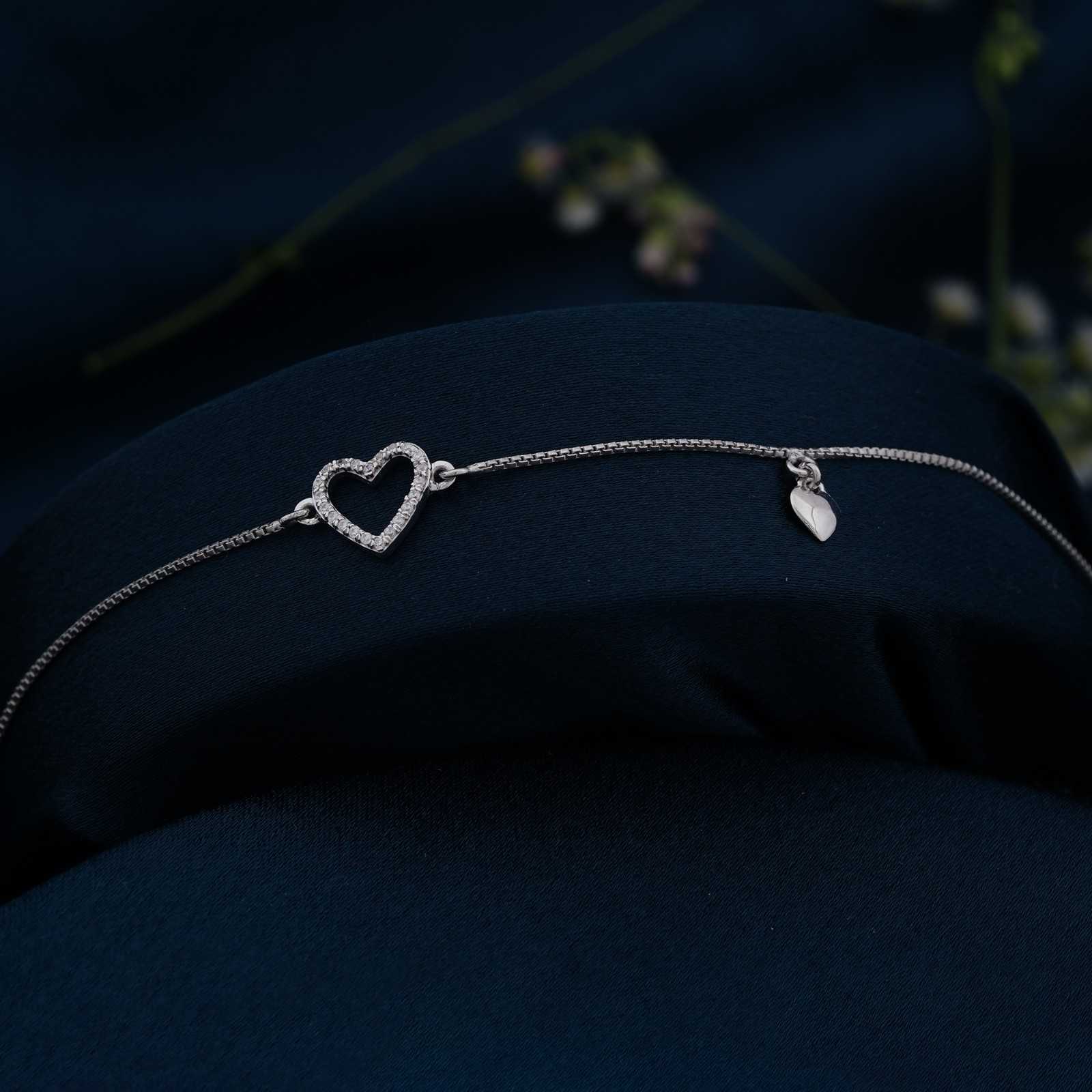 Italian Sterling Silver Double-Heart Link Bracelet | Ross Simons