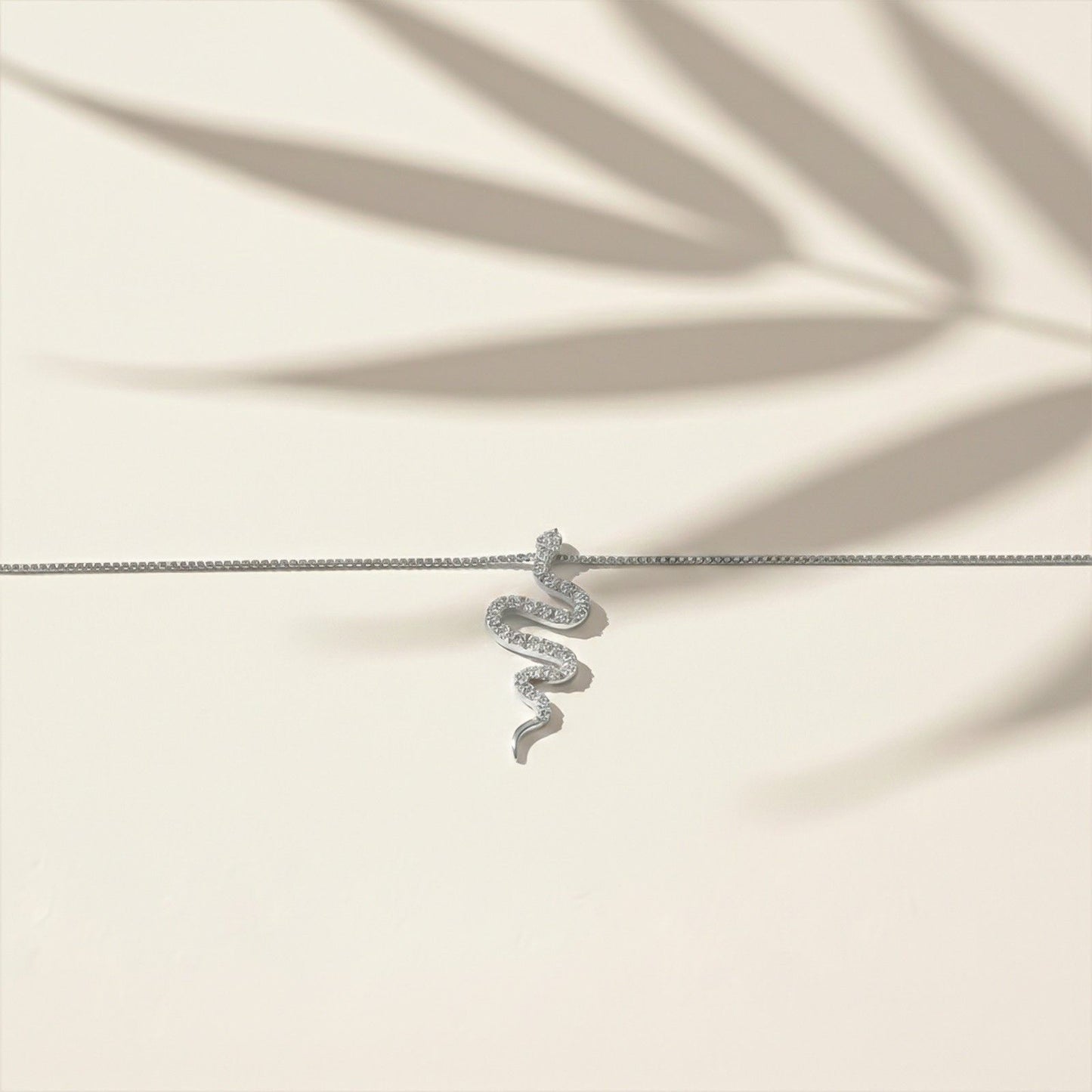 Silver Mini Snake Anklet