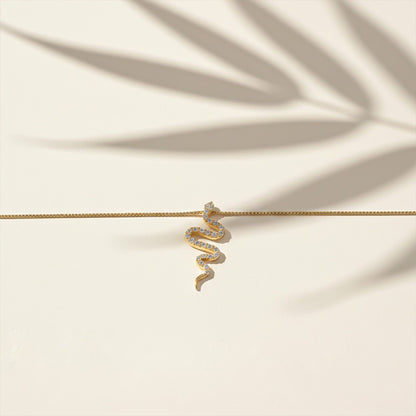Golden Mini Snake Anklet